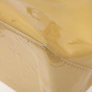 LOUIS VUITTON Monogram Vernis Reade PM Bag Marshmallow Pink M91306 Auth 116202-9