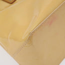 LOUIS VUITTON Monogram Vernis Reade PM Bag Marshmallow Pink M91306 Auth 116202-14