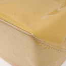 LOUIS VUITTON Monogram Vernis Reade PM Bag Marshmallow Pink M91306 Auth 116202-15