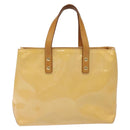 LOUIS VUITTON Monogram Vernis Reade PM Bag Marshmallow Pink M91306 Auth 116202-13