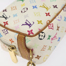 LOUIS VUITTON Monogram Multicolor Trousse Wapity Pouch White M58033 Auth 116230-9