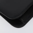 Salvatore Ferragamo Hand Bag Leather Black Gold Auth 116237-15