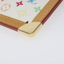 LOUIS VUITTON Monogram Multicolor Pochette Cles Purse White M92655 Auth 116241AM-15