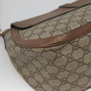 GUCCI GG Supreme Shoulder Bag PVC Beige Gold 336748 Auth 116246-16