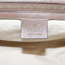 GUCCI GG Supreme Shoulder Bag PVC Beige Gold 336748 Auth 116246-17