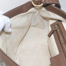 GUCCI GG Supreme Shoulder Bag PVC Beige Gold 336748 Auth 116246-19