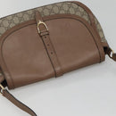 GUCCI GG Supreme Shoulder Bag PVC Beige Gold 336748 Auth 116246-6