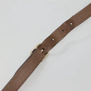 GUCCI GG Supreme Shoulder Bag PVC Beige Gold 336748 Auth 116246-8