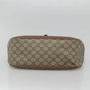 GUCCI GG Supreme Shoulder Bag PVC Beige Gold 336748 Auth 116246-5