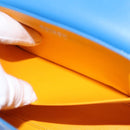 GOYARD Herringbone Saigon Hand Bag PVC Blue Auth 116256SM-23