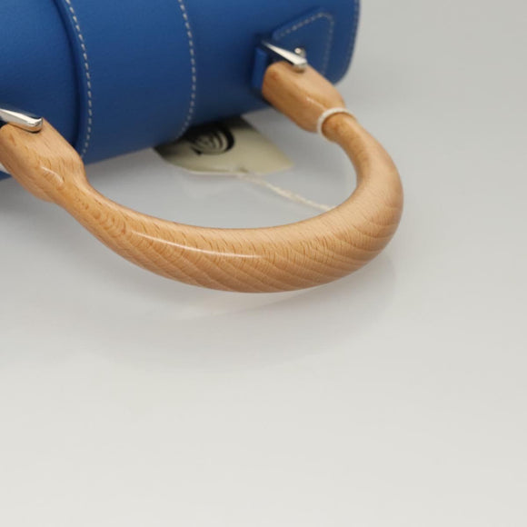 GOYARD Herringbone Saigon Hand Bag PVC Blue Auth 116256SM