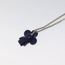 LOUIS VUITTON Collier Vivienne Necklace metal Navy MP3194 LV Auth 116260-10