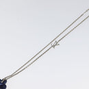 LOUIS VUITTON Collier Vivienne Necklace metal Navy MP3194 LV Auth 116260-11