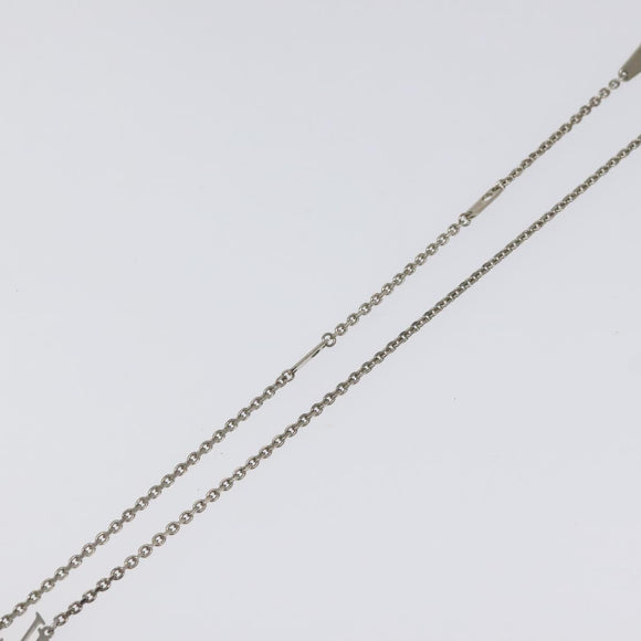 LOUIS VUITTON Collier Vivienne Necklace metal Navy MP3194 LV Auth 116260