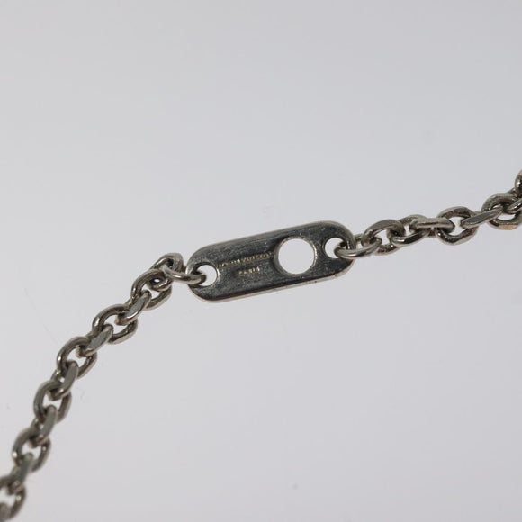 LOUIS VUITTON Collier Vivienne Necklace metal Navy MP3194 LV Auth 116260