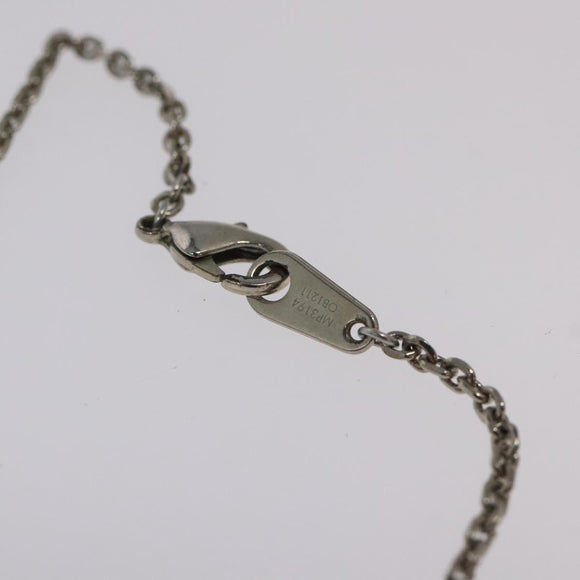 LOUIS VUITTON Collier Vivienne Necklace metal Navy MP3194 LV Auth 116260