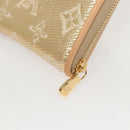 LOUIS VUITTON Monogram Laminated Jacquard Zippy Coin Purse M82483 Auth 116266SM-16