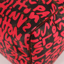 LOUIS VUITTON Monogram Graffiti Speedy 30 Bag Orange M93705 LV Auth 116267AM-16