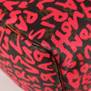 LOUIS VUITTON Monogram Graffiti Speedy 30 Bag Orange M93705 LV Auth 116267M-17