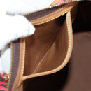 LOUIS VUITTON Monogram Graffiti Speedy 30 Bag Orange M93705 LV Auth 116267AM-25