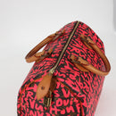 LOUIS VUITTON Monogram Graffiti Speedy 30 Bag Orange M93705 LV Auth 116267M-6