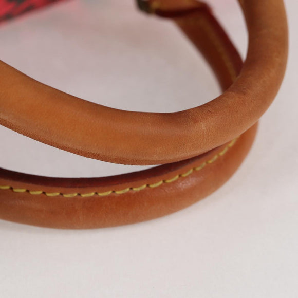 LOUIS VUITTON Monogram Graffiti Speedy 30 Bag Orange M93705 LV Auth 116267AM