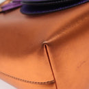 GUCCI Hand Bag Leather Bronze 580840 Auth 116280-14