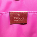 GUCCI Hand Bag Leather Bronze 580840 Auth 116280-10