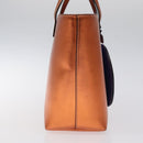 GUCCI Hand Bag Leather Bronze 580840 Auth 116280-3