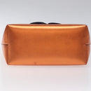 GUCCI Hand Bag Leather Bronze 580840 Auth 116280-5