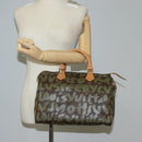LOUIS VUITTON Monogram Graffiti Speedy 30 Bag Green Khaki M92194 Auth 116281AM-25