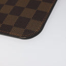 LOUIS VUITTON Damier Ebene Neverfull MM Pouch Accessory Pouch LV Auth 116283-15