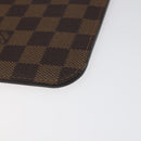 LOUIS VUITTON Damier Ebene Neverfull MM Pouch Accessory Pouch LV Auth 116283-16