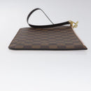 LOUIS VUITTON Damier Ebene Neverfull MM Pouch Accessory Pouch LV Auth 116283-3