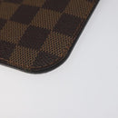 LOUIS VUITTON Damier Ebene Neverfull MM Pouch Accessory Pouch LV Auth 116283-7