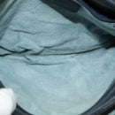 GUCCI GG Supreme Sherry Line Bag PVC Navy Gold Red 904 02 049 Auth 116288-18