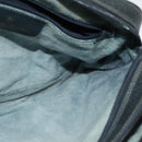 GUCCI GG Supreme Sherry Line Bag PVC Navy Gold Red 904 02 049 Auth 116288-19