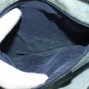 GUCCI GG Supreme Sherry Line Bag PVC Navy Gold Red 904 02 049 Auth 116288-20