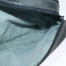 GUCCI GG Supreme Sherry Line Bag PVC Navy Gold Red 904 02 049 Auth 116288-22