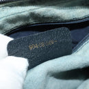 GUCCI GG Supreme Sherry Line Bag PVC Navy Gold Red 904 02 049 Auth 116288-24