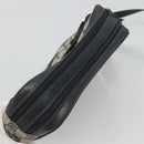 GUCCI GG Supreme Sherry Line Bag PVC Navy Gold Red 904 02 049 Auth 116288-6