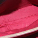 BURBERRY Nova Check Tote Bag Wool Beige Gold Auth 116293-11