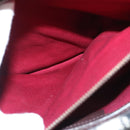 BURBERRY Nova Check Tote Bag Wool Beige Gold Auth 116293-23