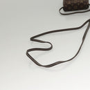 LOUIS VUITTON Monogram Mini Pochette Cancun Pouch Brown M95313 LV Auth 116307-7