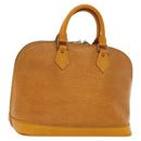 LOUIS VUITTON Epi Alma Hand Bag Yellow M52149 LV Auth 116320-1