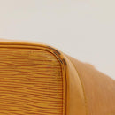 LOUIS VUITTON Epi Alma Hand Bag Yellow M52149 LV Auth 116320-14