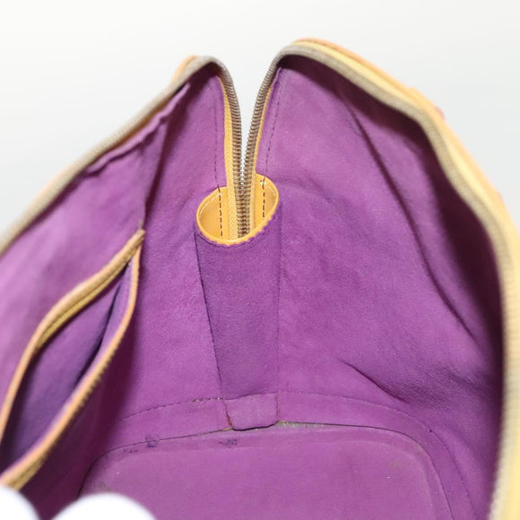 LOUIS VUITTON Epi Alma Hand Bag Yellow M52149 LV Auth 116320