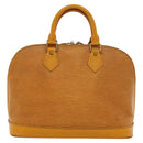 LOUIS VUITTON Epi Alma Hand Bag Yellow M52149 LV Auth 116320-13