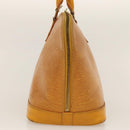 LOUIS VUITTON Epi Alma Hand Bag Yellow M52149 LV Auth 116320-3