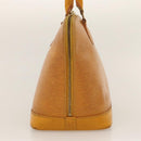 LOUIS VUITTON Epi Alma Hand Bag Yellow M52149 LV Auth 116320-4
